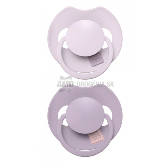 CANPOL LOVI CUMLÍK SILIKÓNOVÝ 18+M 2KS DYNAMICKY BABY LILAC, VIOLET