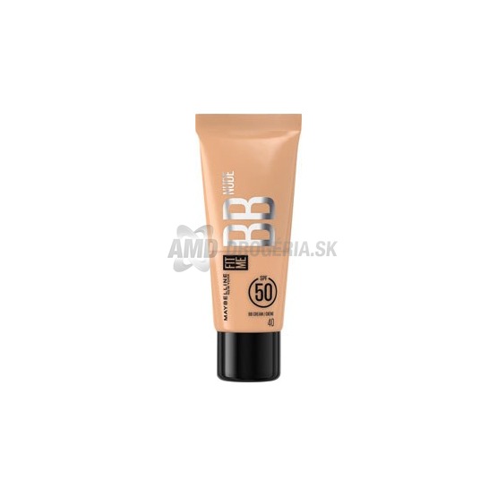 MBL BB NUDE FIT ME 40 SPF50 30ML
