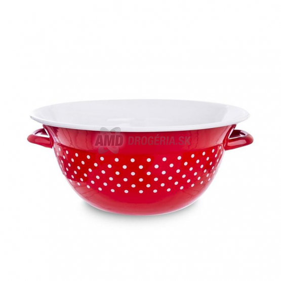 Orion Smaltovaná misa Bodka na miesenie, 26 cm