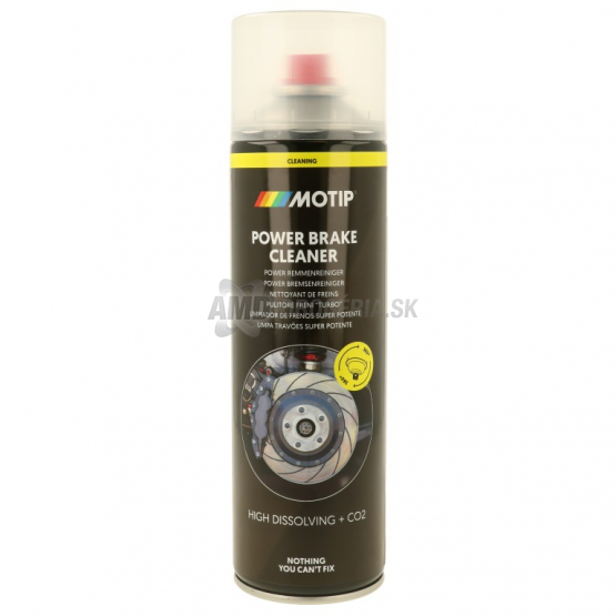 Motip Power Brake Cleaner, čistič bŕzd v spreji, 500 ml