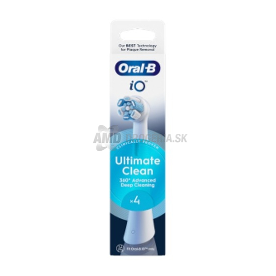 Oral-B iO Ultimate Clean náhradné hlavice, 4 ks