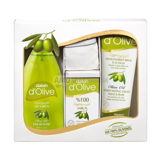 DARČEKOVÁ KAZETA DALAN TEKUTÉ MYDLO, MYDLO, KRÉM