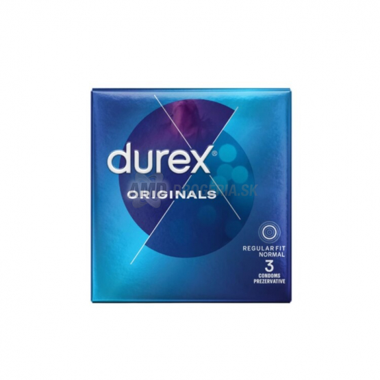Durex Originals kondómy, 3 ks