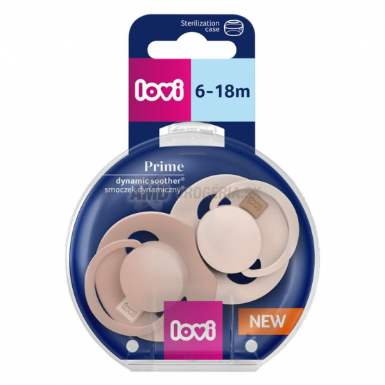 CANPOL LOVI CUMLIK SILIKÓNOVÝ DYNAMICKÝ NUDE BLUSH 6-18M 2KS 