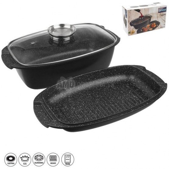 PEKAC GRANDE AROMA OBOJSTR.39X22X15CM SKLENENE VEKO
