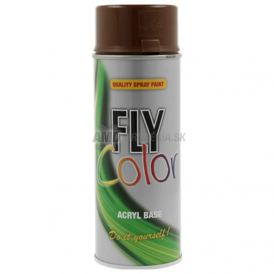FLY SPRAY RAL 8011 400ML ORIESKOVO HNEDA