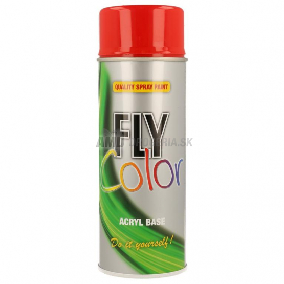 Fly Spray RAL 3020 dopravná červená, 400 ml