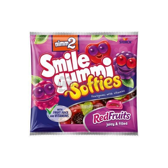Nimm2 Smilegummi Softies Red Fruits, 90 g