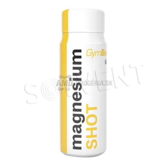 GymBeam Magnesium Shot citrón, 60 ml