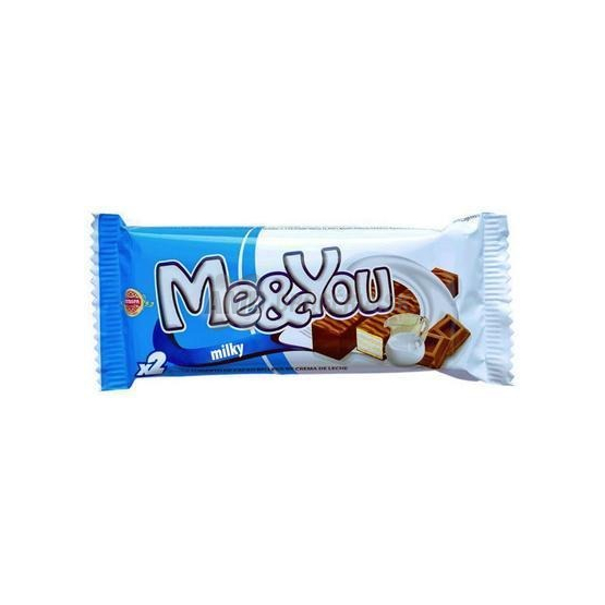 Me&You Oblátka mliečna v čokoláde, 33 g