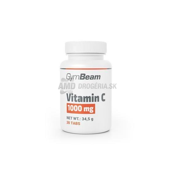 GymBeam Vitamín C 1000 mg, 30 tabliet