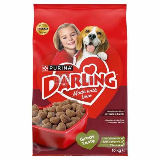 Darling granule pre psy hovädzie a zelenina, 10 kg