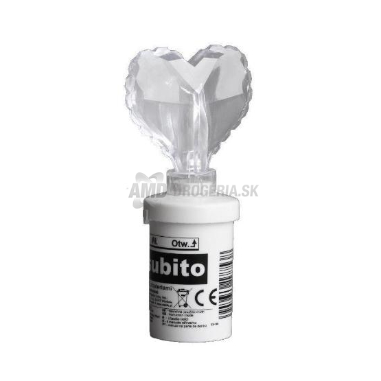 LED DIÓDA S5 SRDCE 12,7 CM 60 DNÍ STUDENÁ BIELA