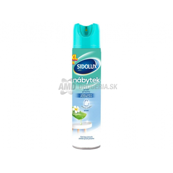 Sidolux sprej na nábytok proti prachu Aloe, 350 ml