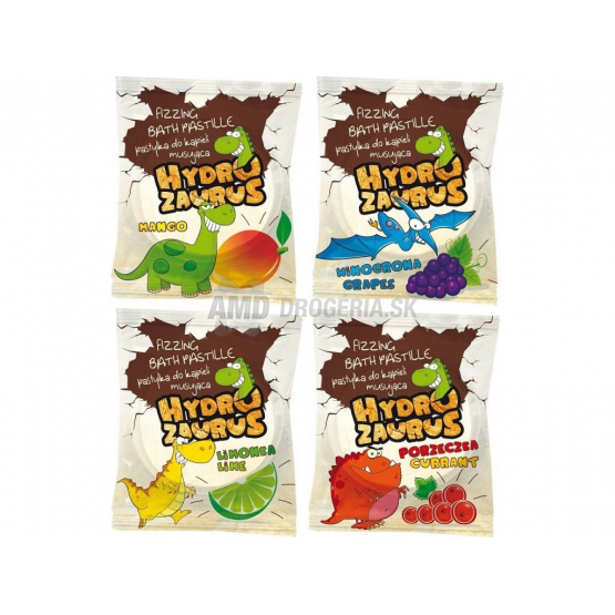 Hydrosaurus šumivá tableta do kúpeľa, 1 ks (40 g)
