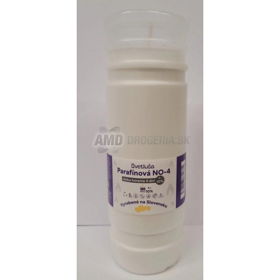 Svetluša Parafínový kahanec NO-4, 4 dni, 260 g