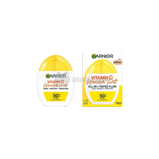 GARNIER PLETOVY TONOVACI UV FLUID SPF50+ VITAMIN C 40ML MEDIUM