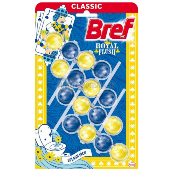 BREF WC POWER AKTIV 4KS ROYAL FLUSH SPLASH JACK 4x50g