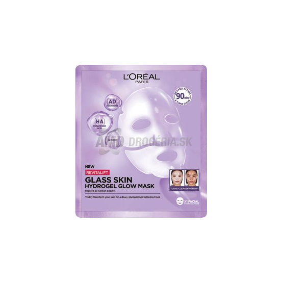 LOREAL PLET.MASKA REVITALIFT GLASS SKIN 1KS