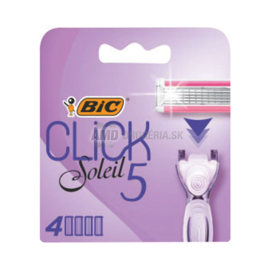 BIC SOLEIL 5 CLIK 4 NÁHRADNÉ HLAVICE 
