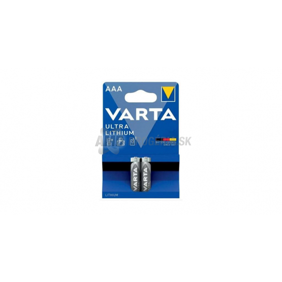 Varta Ultra Lithium AAA batérie, 2 ks