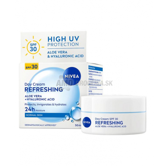 Nivea Hydratačný denný krém SPF 30 pre normálnu pleť, 50 ml