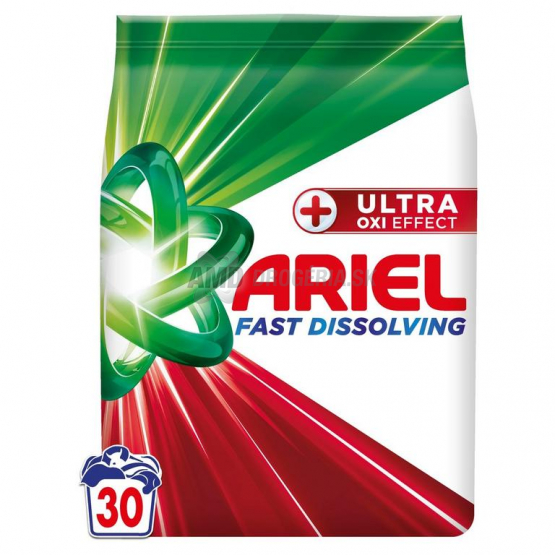 Ariel Ultra Oxi Effect prací prášok, 30 praní