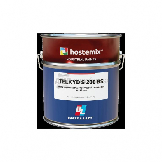 Hostemix Telkyd S 200 BS antikorózna kováčska farba, 0,6/1,2 kg