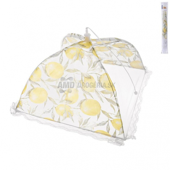 KRYT NA POTRAVINY POLYESTER/KOV 41X41CM LIMEPOP
