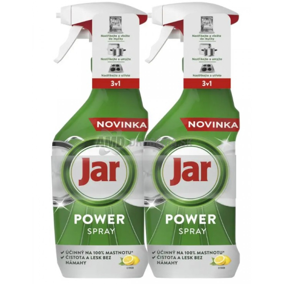 JAR POWER SPRAY LEMON 2X500ML