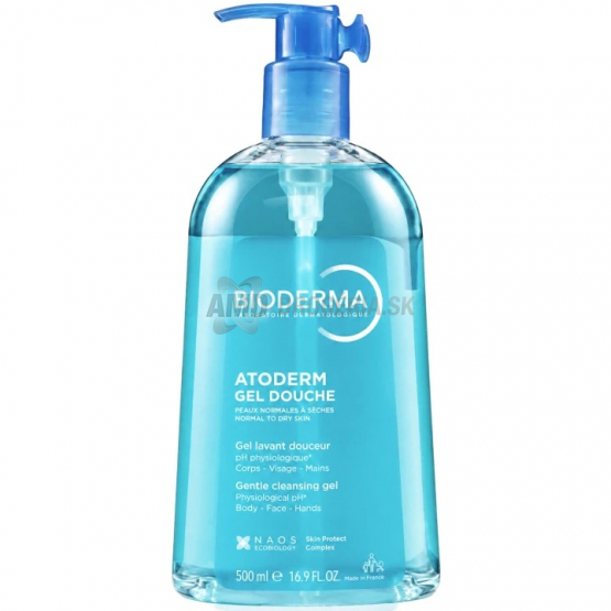 Bioderma Atoderm Gel Douche sprchový gél pre suchú a citlivú pokožku, 500 ml