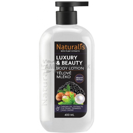 Naturalis Telové mlieko Luxury & Beauty, 400 ml