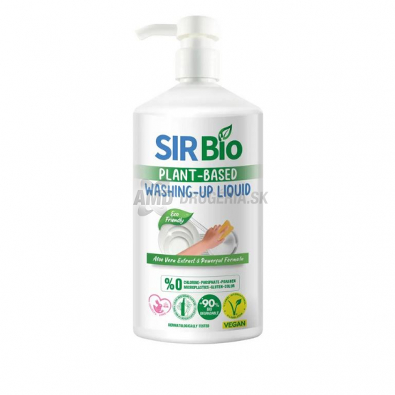 SIR Bio Prostriedok na ručné umývanie riadu Aloe Vera, 1 l