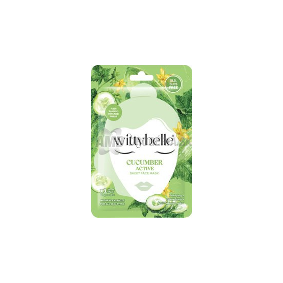 WITTYBELLE PLET.MASKA PLATENA UHORKOVY EXTRAKT 25G