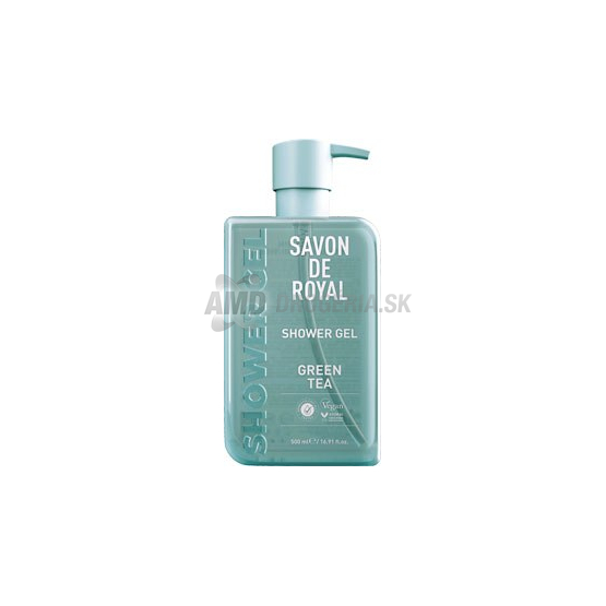 SAVON DE ROYAL SG 500ML GREEN TEA PUMPA