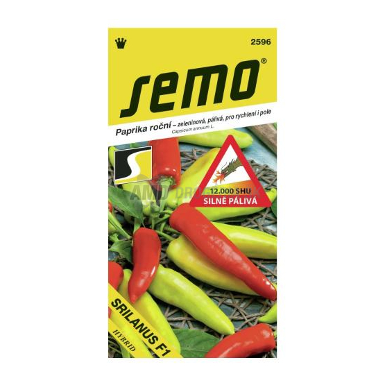 SEMO PAPRIKA PÁLIVÁ SRILANUS F1 SHU 12000