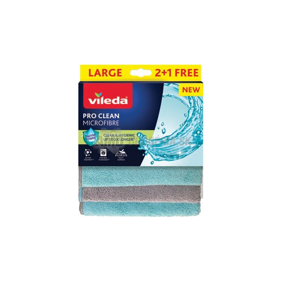 VILEDA PRO CLEAN MIKROUTIERKA 2+1