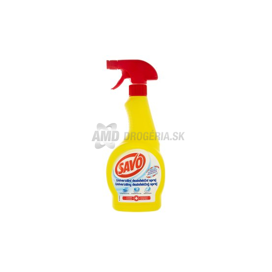 SAVO UNIVERZALNY DEZINFEKČNÝ SPREJ 500 ML