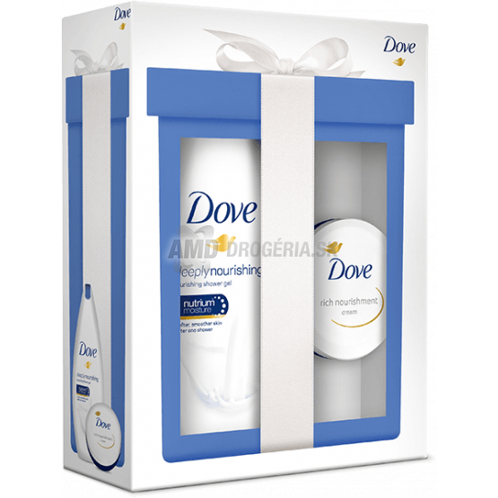 DARČEKOVÁ DÁMSKA KAZETA DOVE NOURISHMENT SPRCHOVÝ GÉL + KRÉM 16