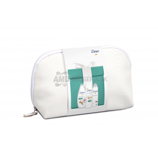 DARČEKOVÁ DÁMSKA KAZETA DOVE TAŠKA DEODORANT + SPRCHVOÝ GÉL + TELOVÉ MLIEKO 16