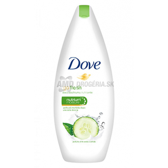 DOVE SPRCHOVÝ GÉL /PENA DO KÚPEĽA FRESH UHORKA 700 ML