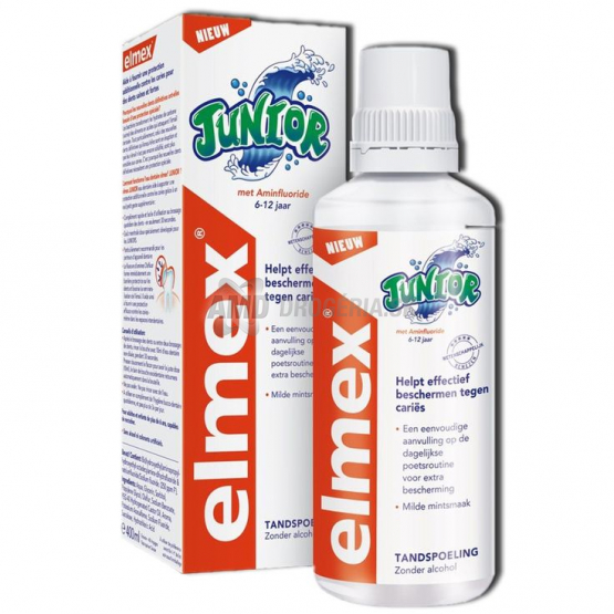 ELMEX ÚSTNA VODA JUNIOR 400 ML