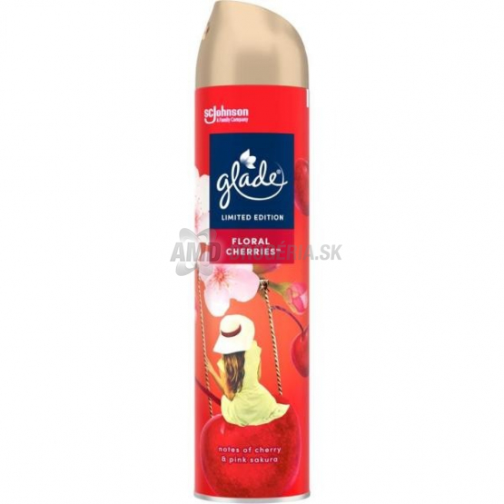 Glade Osviežovač vzduchu Floral Cherries, 300 ml