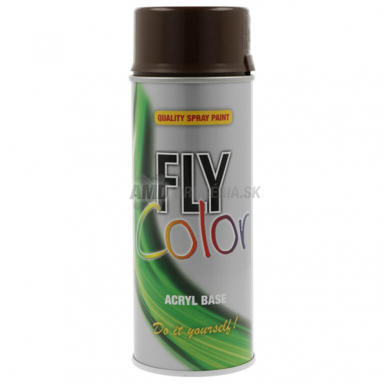 Fly Color akrylový sprej RAL 8017 čokoládovo hnedá, 400 ml