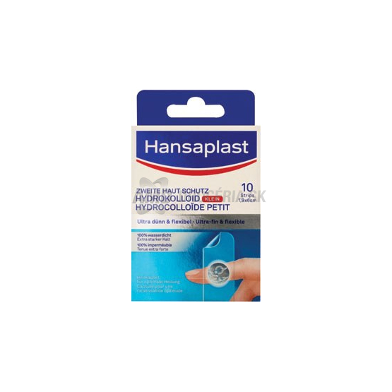 HANSAPLAST HYDROKOLOIDNE NAPLASTE NA PRSTY 10KS