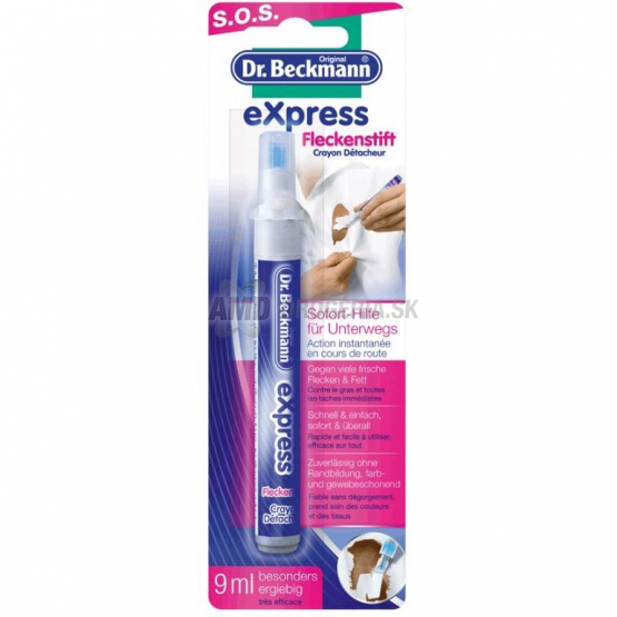 Dr. Beckmann Odstraňovač škvŕn v pere Express, 9 ml