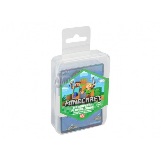 Minecraft Hracie karty do vody, 54 ks