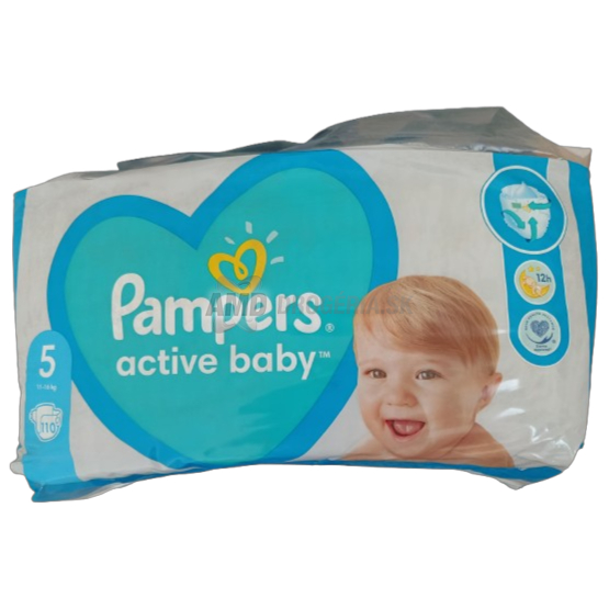 PAMPERS ACTIVE BABY S5/110KS 11-16KG