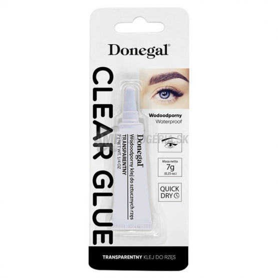 Donegal Lepidlo na mihalnice Clear Glue transparentné, 7 g