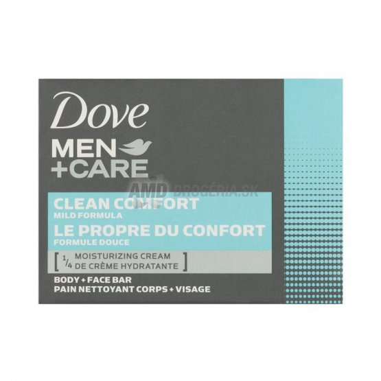 Dove Men+Care tuhé mydlo Clean Comfort, 100 g
